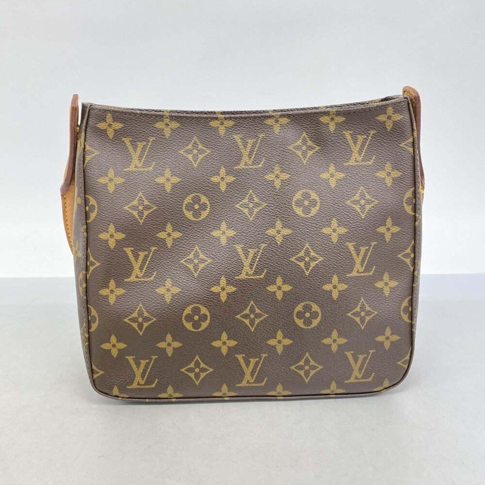 LOUIS VUITTON Brown Monogram Looping MM Shoulder Bag - Picture 11 of 11